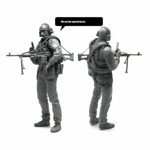 Modellini statici di aerei e veicoli spaziali in resina scala 1:35