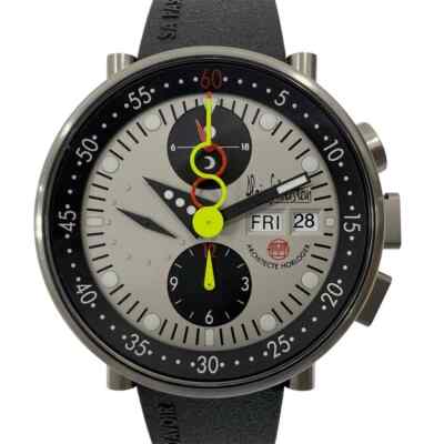 ALAIN SILBERSTEIN KB122 Chronobauhaus gray Men's Watch