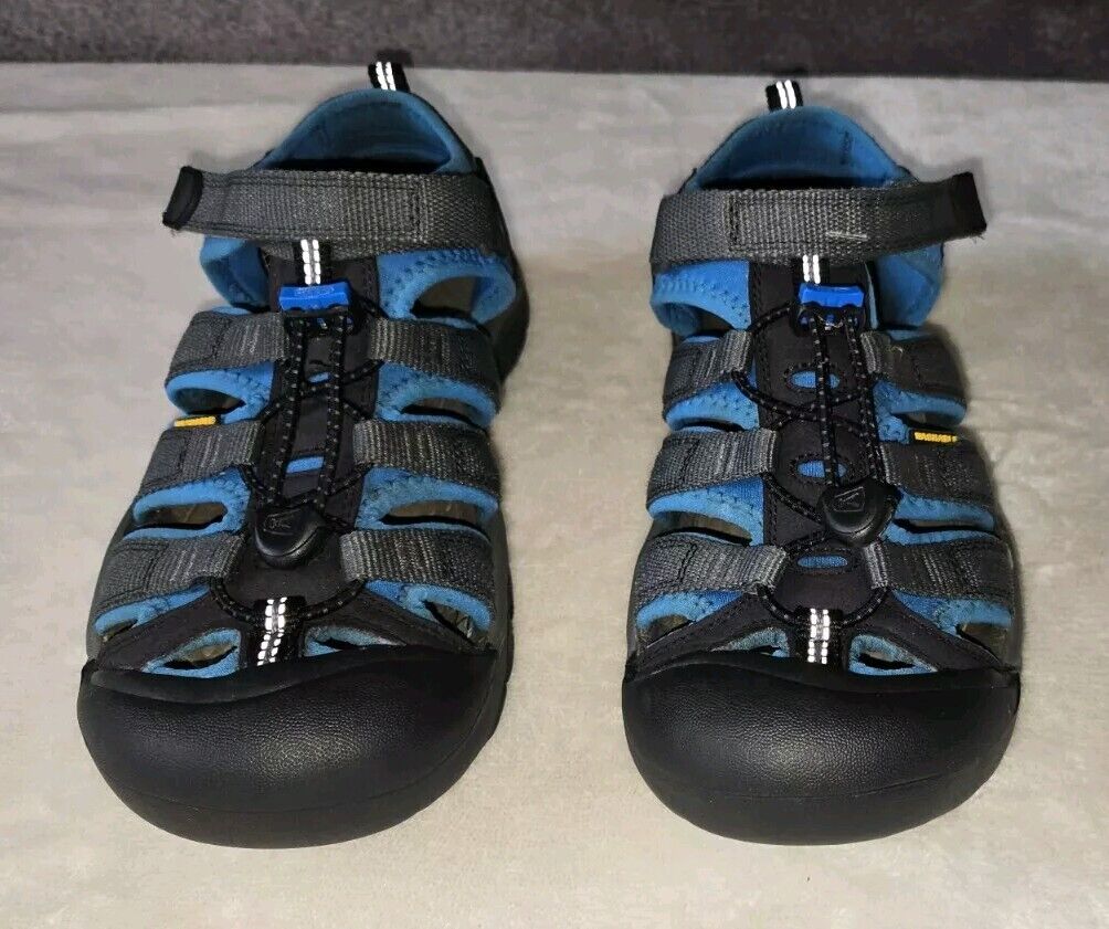 Sandali impermeabili Keen Newport H2 giovani taglia 6 EU 38 grigio blu scarpe da trekking bambini