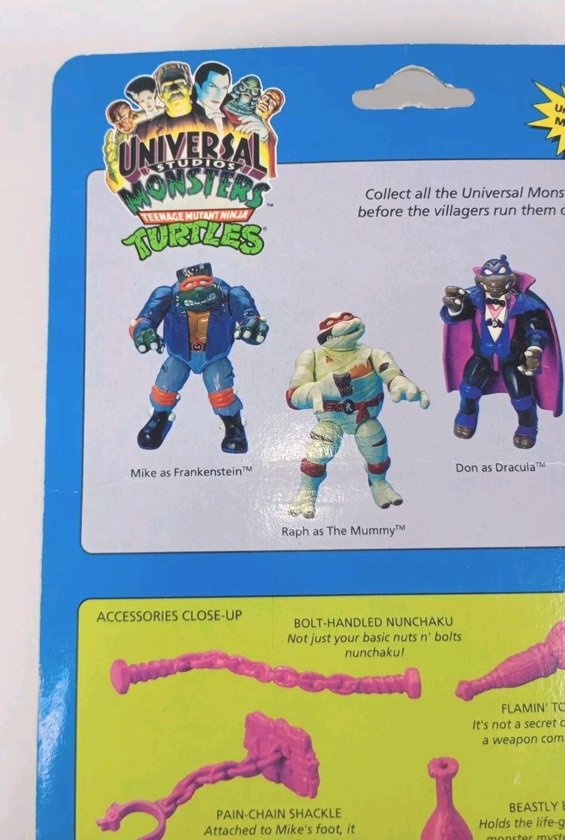 1993 TMNT Universal Monsters Mike As Frankenstein Mutant