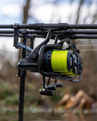 Nash Highline Extra Supple Braid UV Yellow / Carp Fishing Braided Mainline