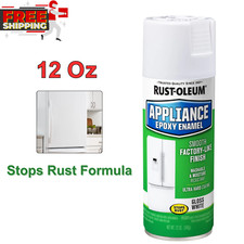 Rust-Oleum 7881830 Specialty Appliance Epoxy Spray Paint, 12 oz, White, Gloss