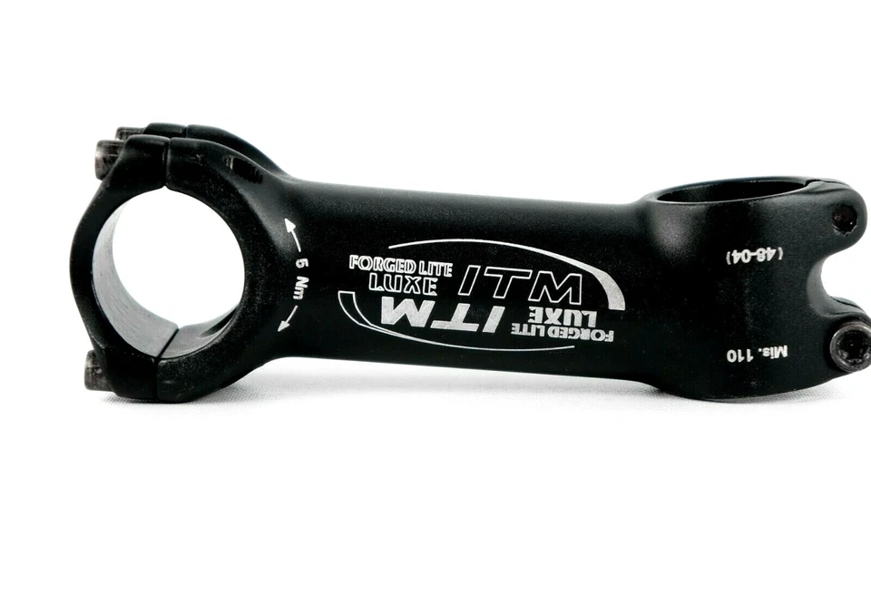 Vástago de manillar de bicicleta 1 1/8"" ITM Forged Lite Luxe 31,8 mm +/- ángulo de 8° 110 mm Foto 4 de 4