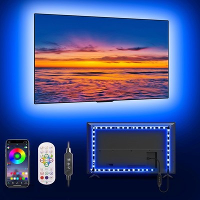 LED Lights for TV,9.84FT RGB TV 9.84FT 23-43'' TV, Multicolor 