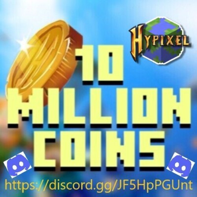 Hypixel Skyblock Coins | 10 Million | Fast And Safe Delivery |READ DESCRIPTION!
