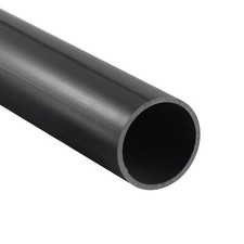 PVC-Rohr,starres Wasserrohr,Abflussrohr,36mm ID x 40mm AD x 500mm Länge,Schwarz