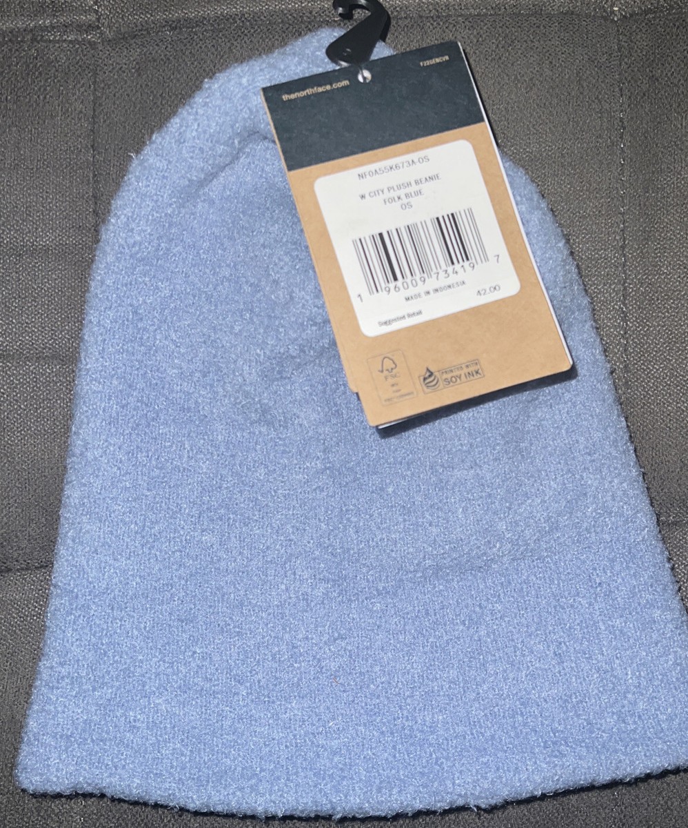 The North Face Women\'s Blue City Plush Beanie Size One Size The North Face Women\ main image 4
