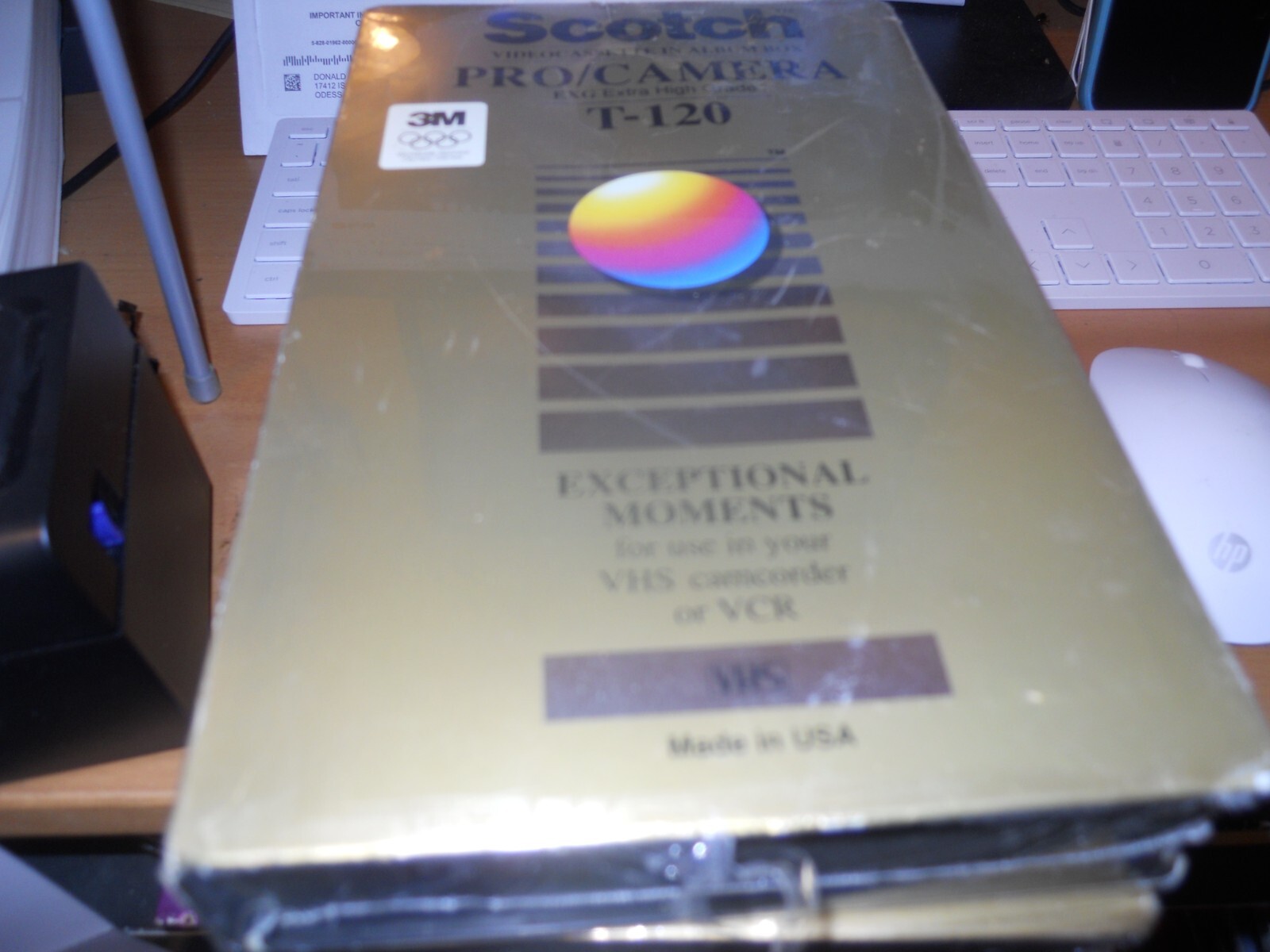 4 Vintage Scotch T120 Pro Camera ExtraHigh Grade [VHS] For Camcorder