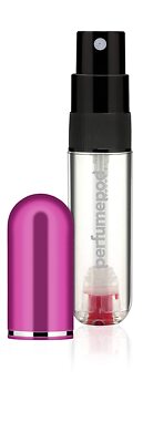 Travalo Perfume Pod Pure Luxurious Portable Refillable Fragrance Atomizer, Pink