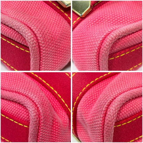 LOUIS VUITTON Antigua Sac Rabat Pink Shoulder Bag Canvas AUTH from Japan 206-2 - Picture 12 of 24