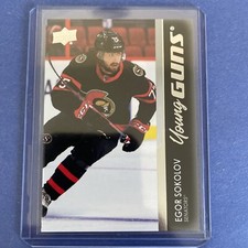 2021-22	Upper Deck	Young Guns	Egor Sokolov		#717	Ottawa Senators