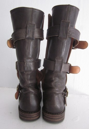 $585 FIORENTINI+BAKER Brown 7040 ETERNITY Boots ICONIC CelebFave 36.5 Fits 7.5 - Picture 9 of 12