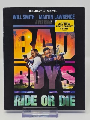 Bad Boys: Ride or Die Blu-ray, 2024 with Slipcover - New SEALED