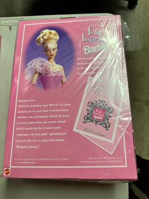 Pink Inspiration Barbie Special Edition 21914 Mattel 1998 New In