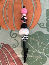 Crafted Beaded Nail Credit Card Holder 