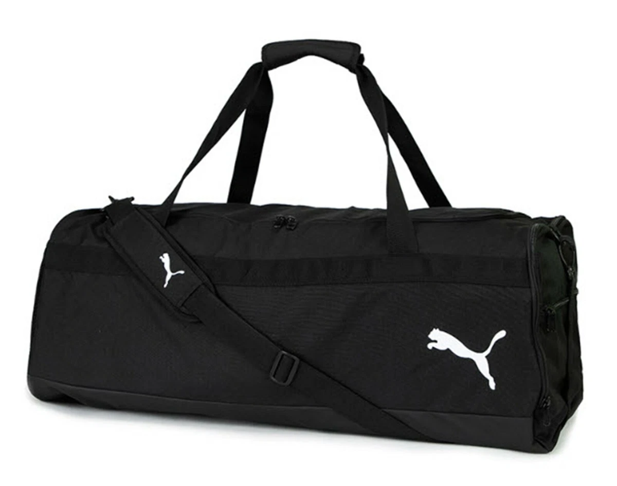 Puma Team Goal 23 Duffel Large Bags Run Sports Black Casual Bag Sacks 07686203