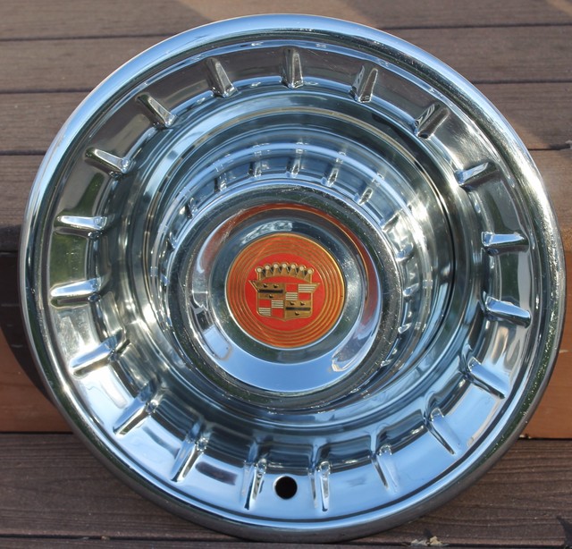 1956 56 Cadillac 15" Hubcap Wheel Cover Cady OEM GM eBay