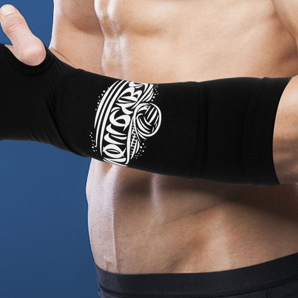 1 Pair Volleyball Wrist Brace Sports Wrist Protector Elastic Arm Band