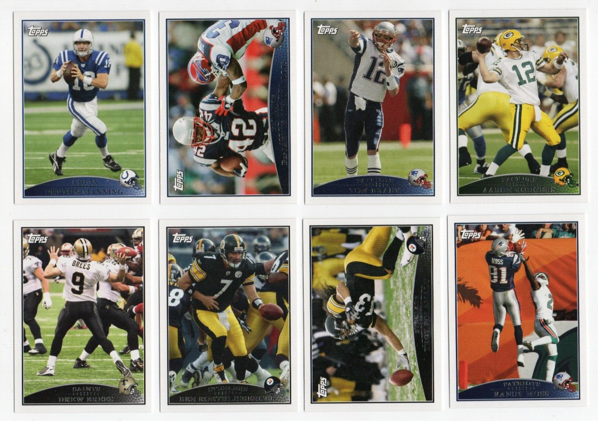2009 Topps Football Complete Set - 440 Cards | eBay