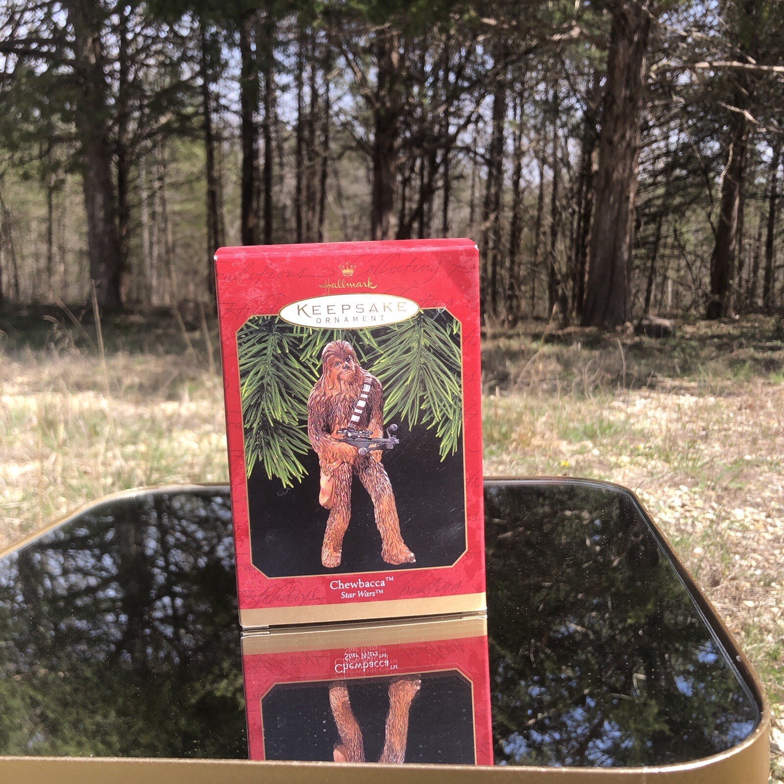 1999 Hallmark Star Wars Chewbacca Keepsake Ornament with Box