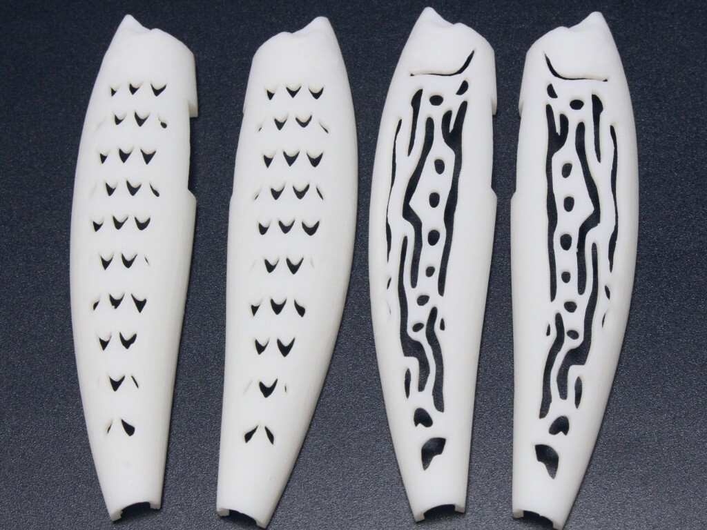 wLure Pochoir 3D en plastique dur pour pêche Crankbait