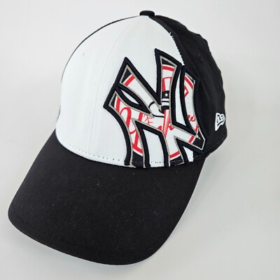 NY Yankees Baseball Hat Cap New Era 3930 Flexible Fix Size M/L