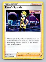 Elesa's Sparkle 233/264 Uncommon Fusion Strike Pokemon TCG