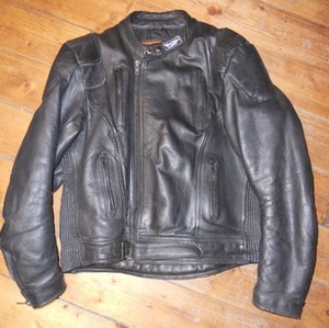 giubbotto pelle ebay