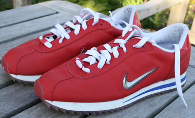 Vintage Nike CORTEZ COR72Z Jewel Swoosh Red EU-Größe 44 Sneaker Turnschuhe