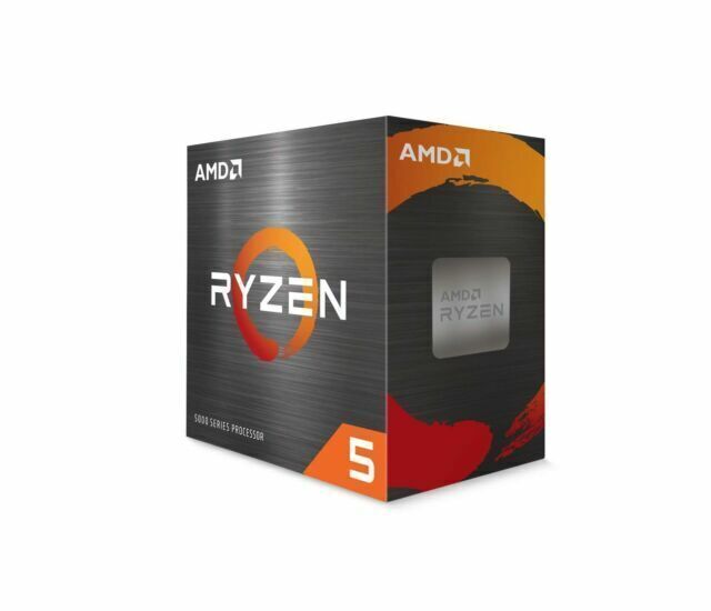 AMD Ryzen 5 5600X Desktop Processor (4.6GHz, 6 Cores, Socket AM4