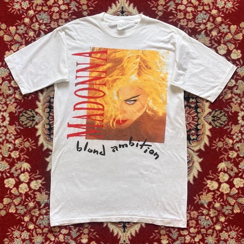 Madonna Blond Ambition tour tshirt XL 1990s vintage concert t-shirt, vintage, size XL, single stitch, B+ condition