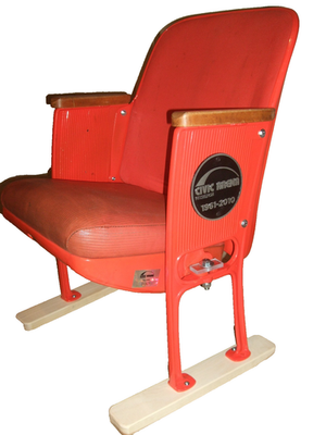 1967 Original Civic Arena Mellon Arena Stadium Seat Pittsburgh