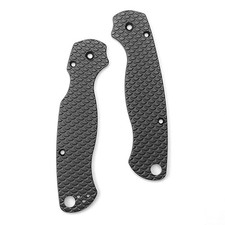 1Pair Aluminium Alloy Handle Patch for Spyderco C81 Paramilitary 2 Folding Knife