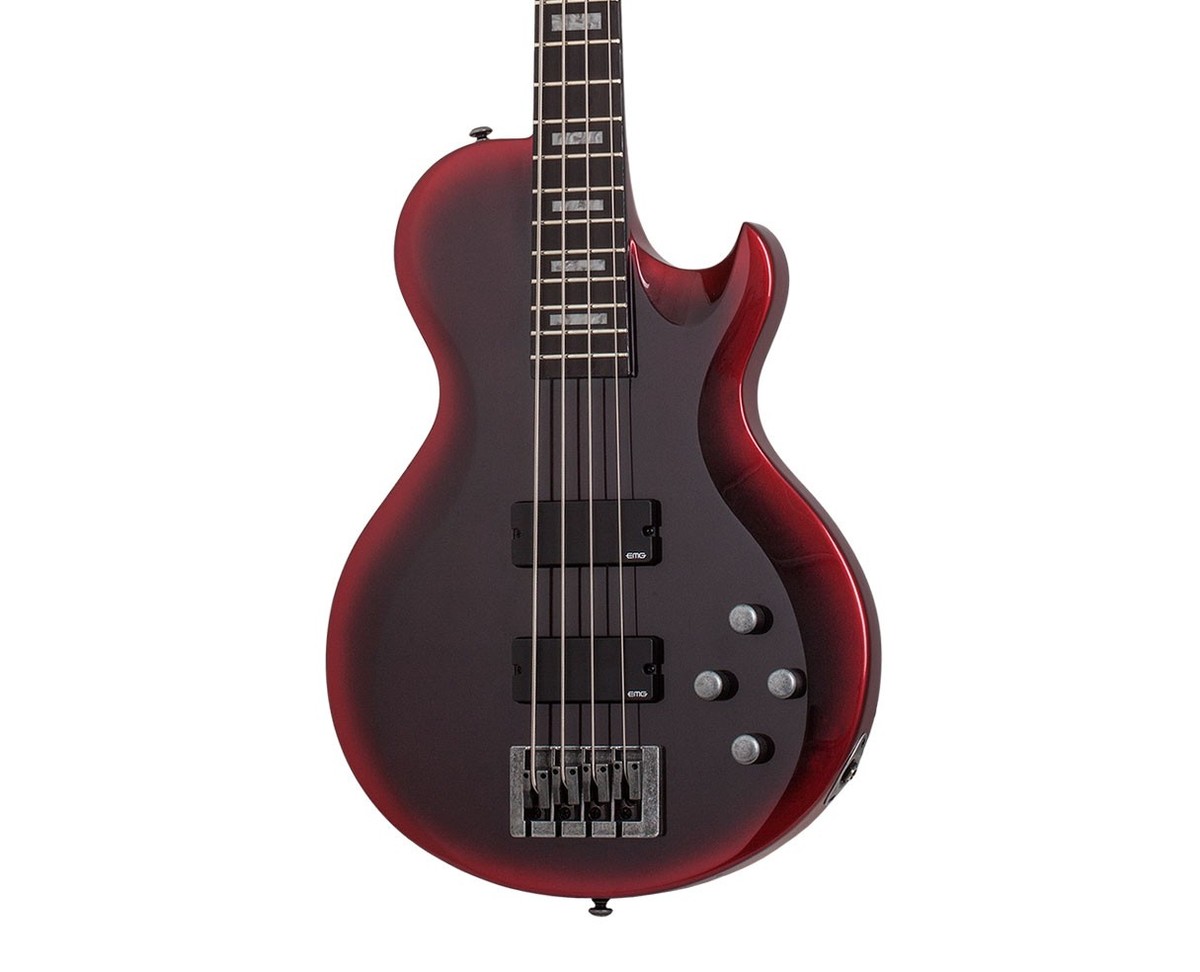 Schecter Nadja Peulen NP-4 Bass Guitar - Red Syren - B-Stock | eBay