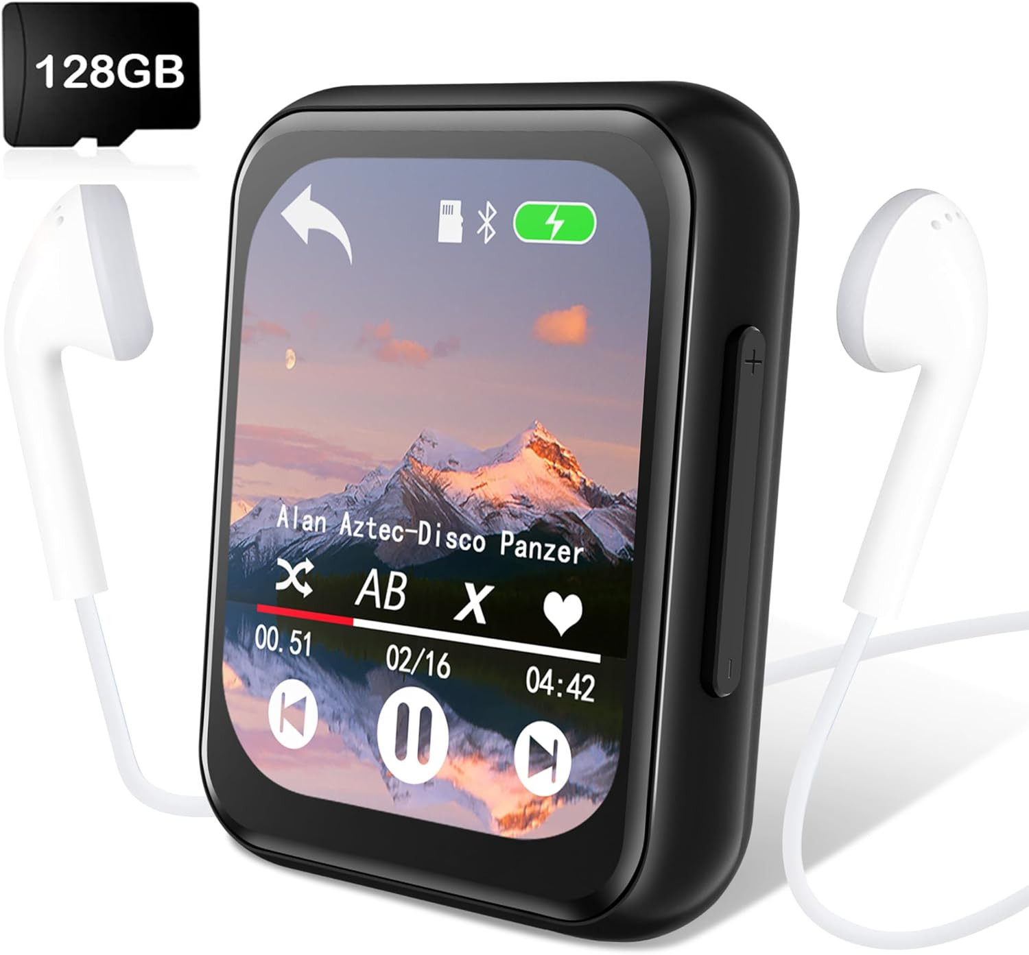 Lettore MP3 Professionale 128GB Bluetooth 5.3 | Audio Lossless HiFi