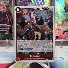X.Drake OP14-016 R Foil The Azure Sea's Seven One Piece Card Game NM/M