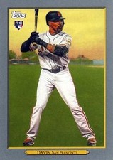 2020 Topps #TR-72 Jaylin Davis Turkey Red 2020 (Series 2)