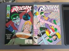 DC Four Issue Mini Series Robin 2 The Jokers Wild Part 2 & 4 of 4 1991 Good VF
