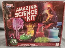 NEW AMAZING SCIENCE KIT 85 Experiments Kids 6 years Klever Kits