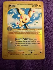 Pokémon Pichu TCG Expedition Base Set Reverse Holo Holo Rare Card 22/165 on eBay