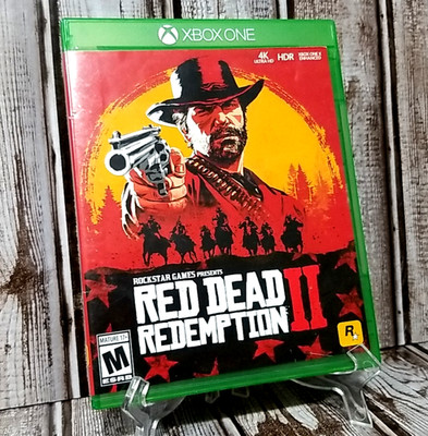 Red Dead Redemption 2 (Microsoft Xbox One, 2018) No Map Rated M Ships Fast!
