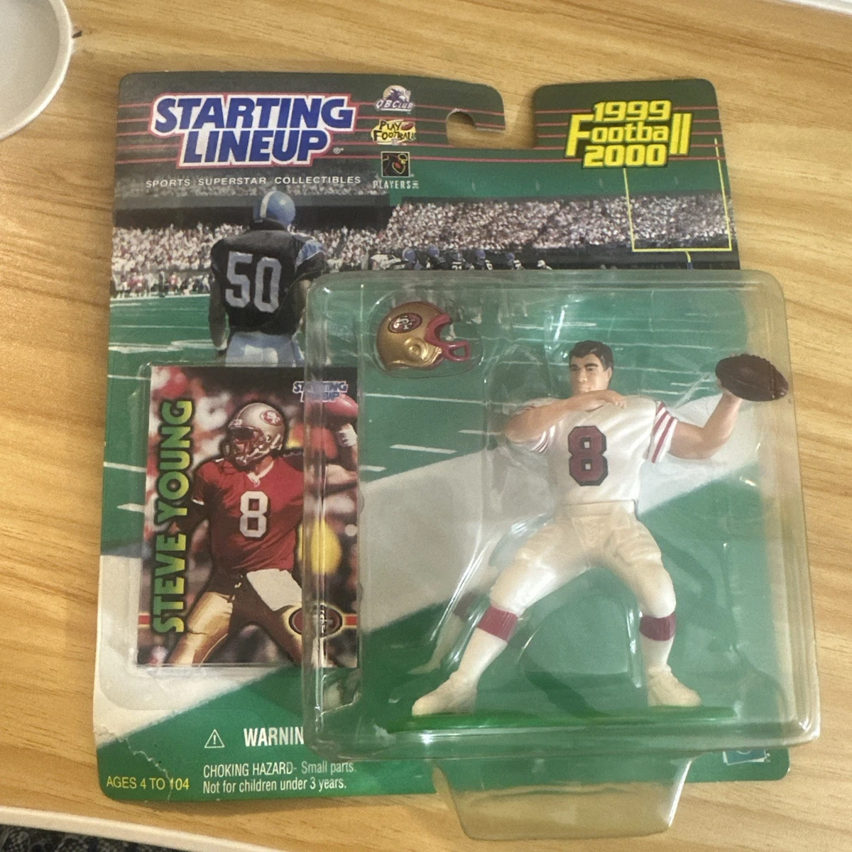 マクファーレンNFL Steve Young フィギュア 2種セット McFarlane NFL Legends San Francisco 49ers Quarterback Steve Young