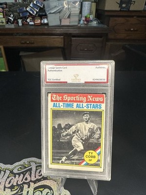 1976 Topps - The Sporting News AllTime All-Stars Ty Cobb #346