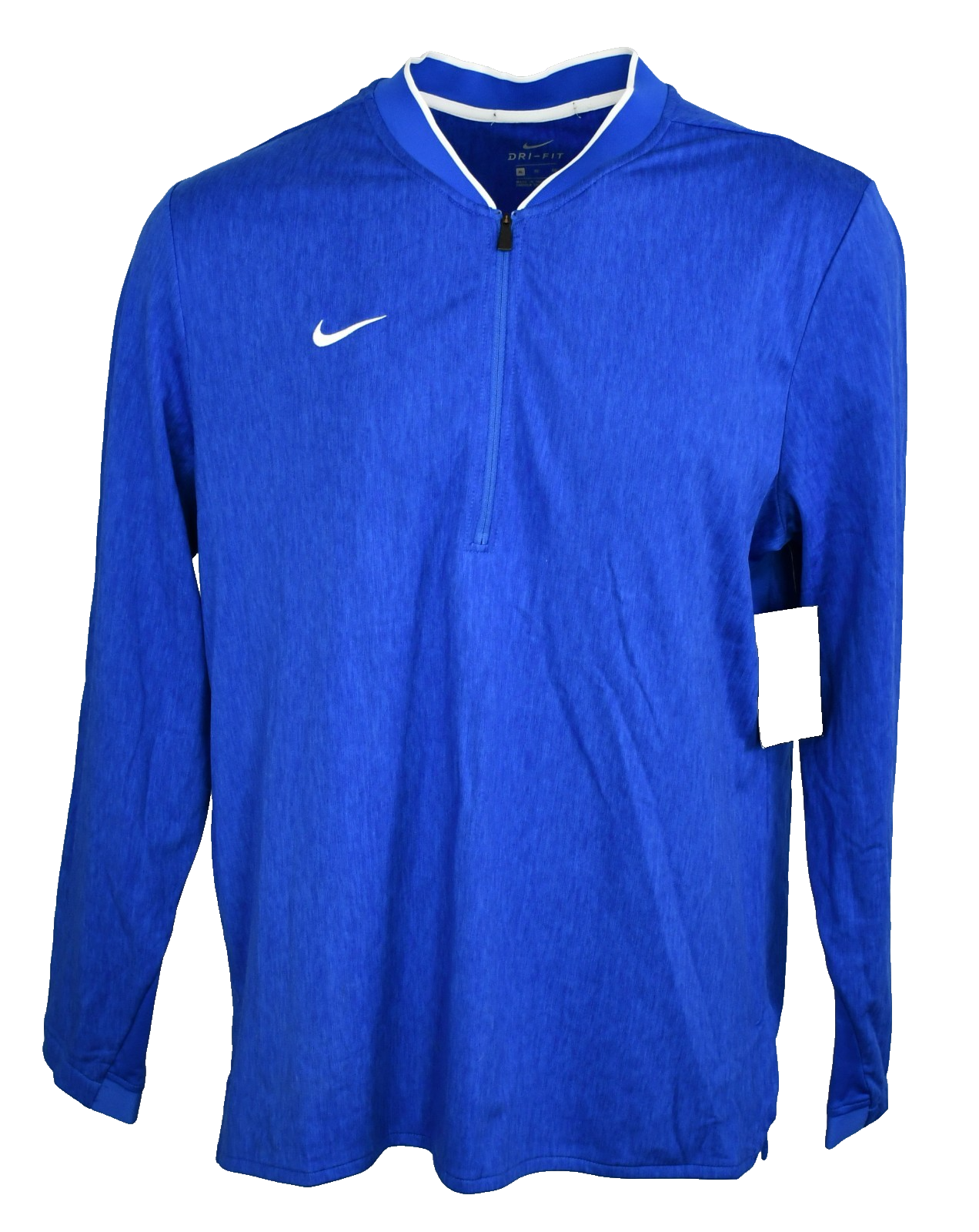 SACAI X NIKE Nike Team Fly Rush 1 2 Zip Giacca Uomo Taglia XL Blu Dri Fit 908359 493