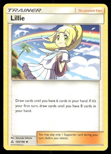 Pokémon TCG Lillie Sun & Moon Ultra Prism Uncommon Regular