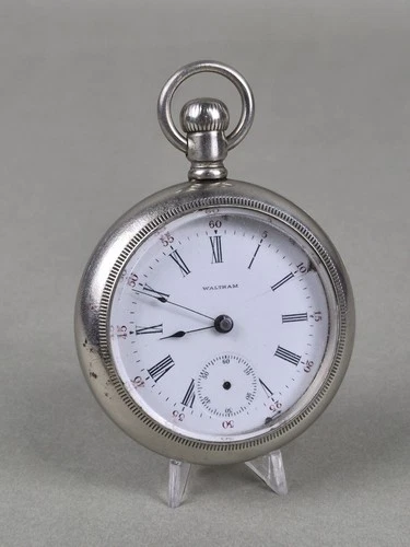 Antique WALTHAM Grade 18 Pocket Watch ca. 1901 Model 1883 18s 7j RUNNING Video