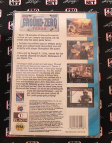 Ground Zero Texas Sega CD CIB W Both Discs & Manual - Tested!
