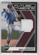 2023 Panini Elite Extra Edition Future Threads Mac Horvath #FT-MH 1m49