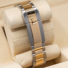 Rolex Daytona Chronograph Two Tone 18k gold and steel black dial, 2021 full set! 10