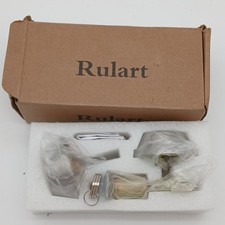 Rulart Keyed Alike Double Cylinder Deadbolt, 2 Side Both Keyed Round Modern